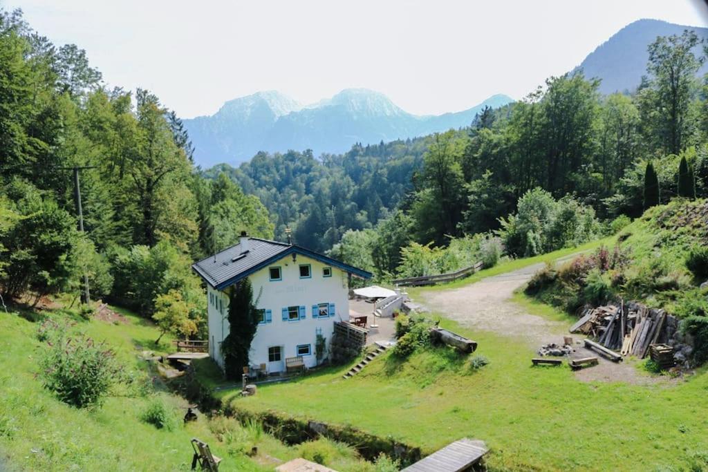 Villa Alte Muehle Mit Wunderbarem Bergblick Ramsau bei Berchtesgaden Exterior foto